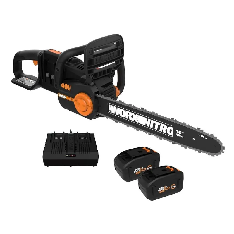 Last Chance Worx WG385 Cordless 40V Nitro Power Share 16" Chainsaw