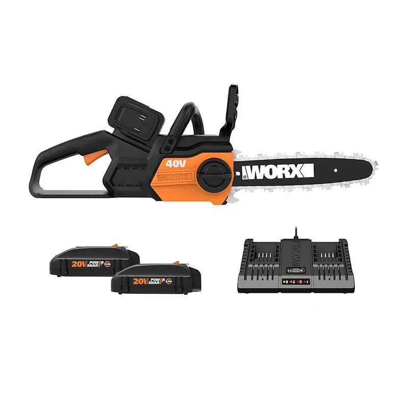 Buy Direct Worx WG381 Cordless 40V Power Share 12" Chainsaw