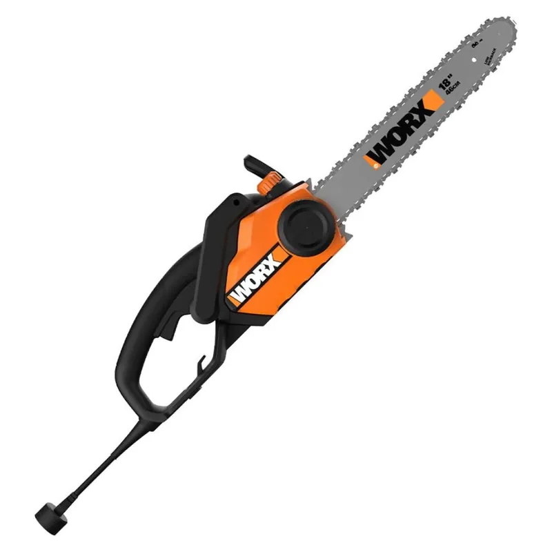 Best Choice Worx WG304.2 Corded 15 Amp Electric 18" Chainsaw, 3/8" Pitch