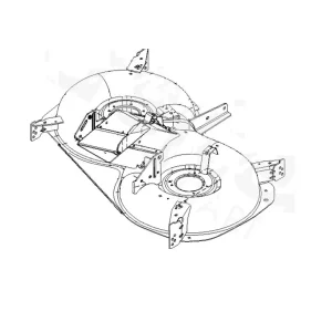 42" Rear Discharge Deck Shell for Husqvarna TC342 T: 5819284-01 Buy Direct