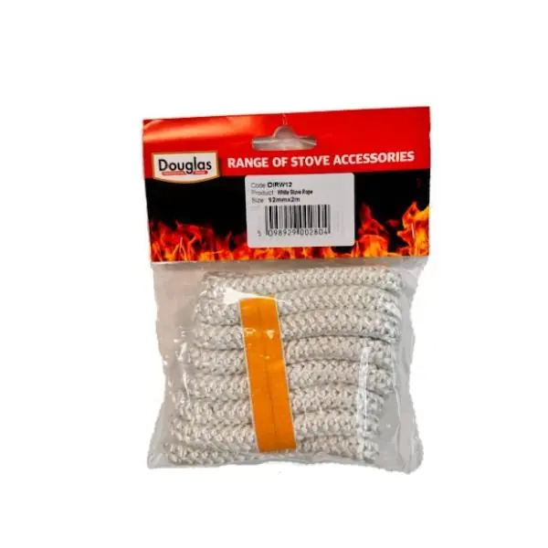 Douglas White Stove Rope 12mm x 2m Sale