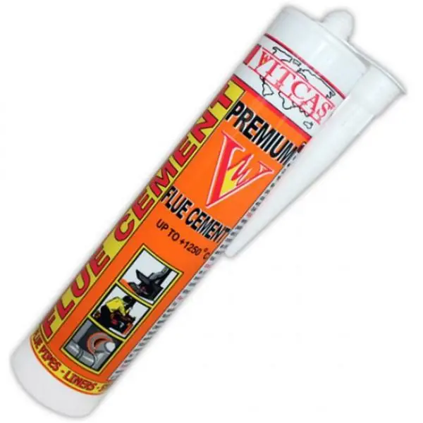 Popular Vitcas Fireproof Mortar Paste 310ml Cartridge