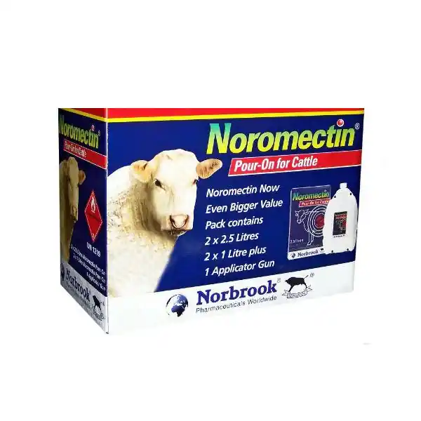 Noromectin Cattle 2.5L Pour On One Day Deal