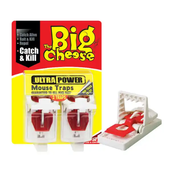 Big Cheese Ultra Power Mouse Trap 2 Pack Hot Deal