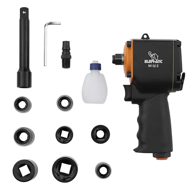 Price Cut Elephant 1/2 Inch, 550 Nm Max. Torque Air Impact Wrench (IW-02 E) 5.0