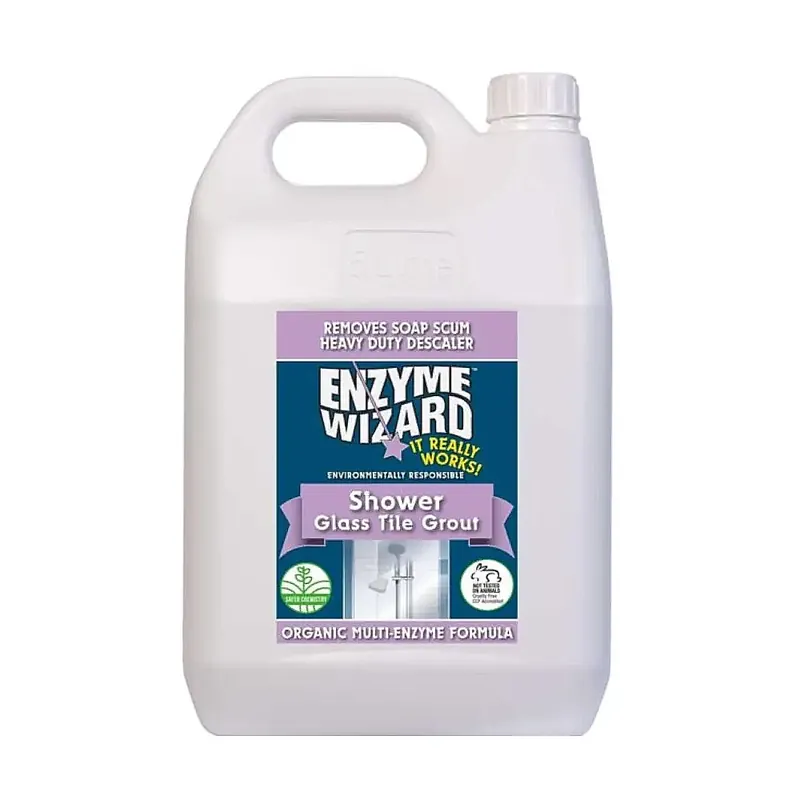 Enzyme Wizard Shower Tile Grout Cleaner 5L Latest