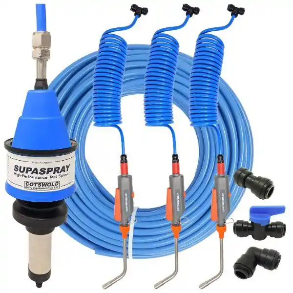 Cotswold SupaSpray pump installation with 3 Guns Same Day Shipping