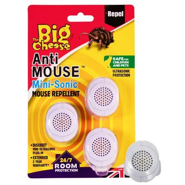 Price Cut Big Cheese Anti Mouse Battery Powered Mouse Repellent