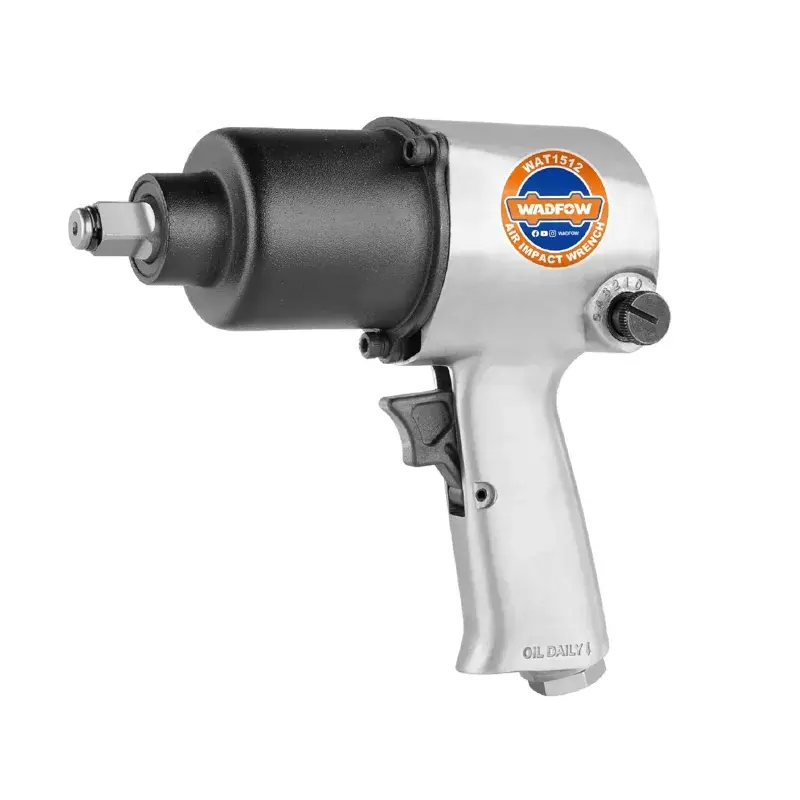 Wadfow 1/2 inch Twin Hammer Air Impact Wrench, 610 Nm Torque(WAT1512) Direct From Factory