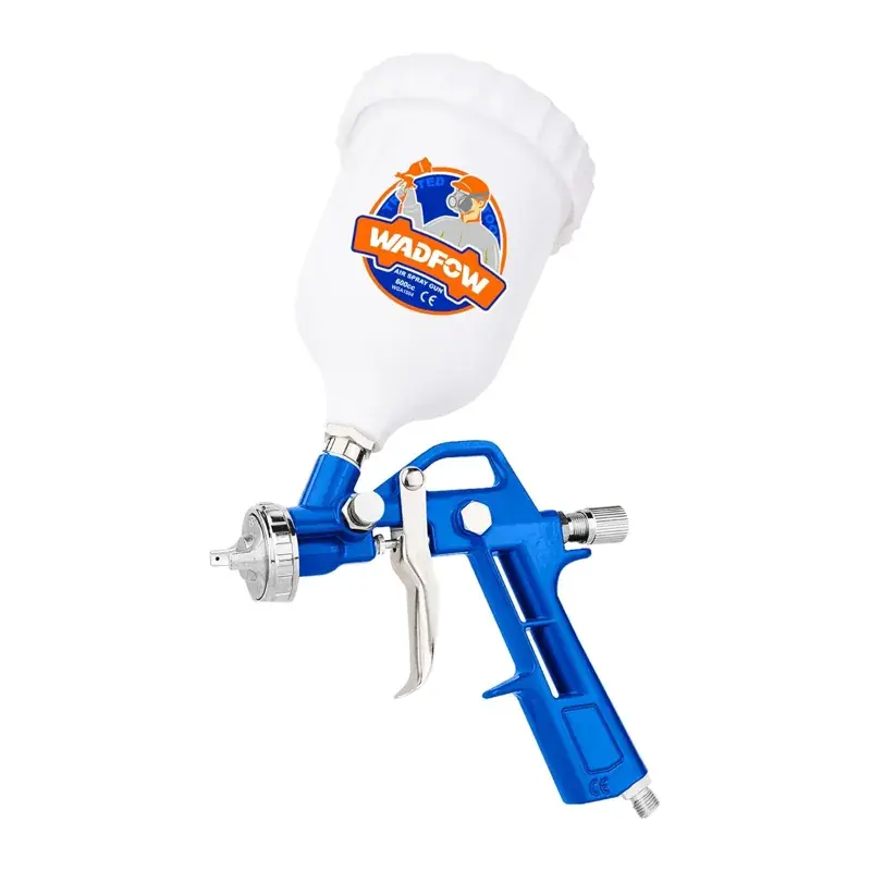 Wadfow 1.5 mm HVLP Air Spray Gun With 600ml Cup Capacity, Suitable for Base Coat (WGA1504) Premium
