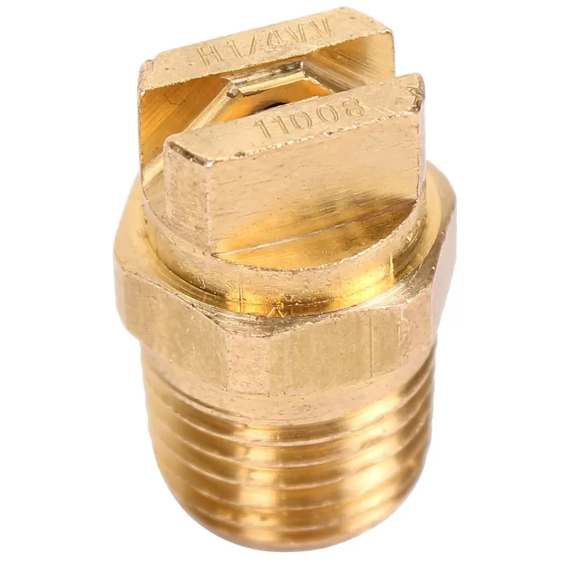 Top Rated 1/4" Brass 110° Universal V-JetSpray Nozzle (#11008) for Non-Heated Carpet Extractors - #08 Orifice