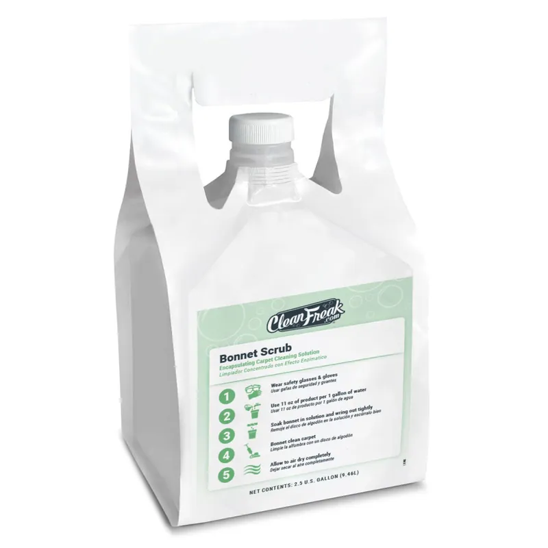 In Demand CleanFreak® 'Bonnet Scrub' Encapsulating Carpet Cleaning Solution (2.5 Gallon FlexMax™ Pouch)