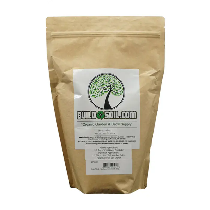 Must Have BuildASoil Wettable Sulfur