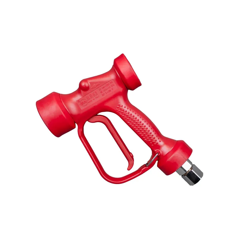 Instant Buy CleanFreak® RB65 Low Pressure Wash Down Red Spray Nozzle w/ Swivel (350 PSI & 16 GPM Max)