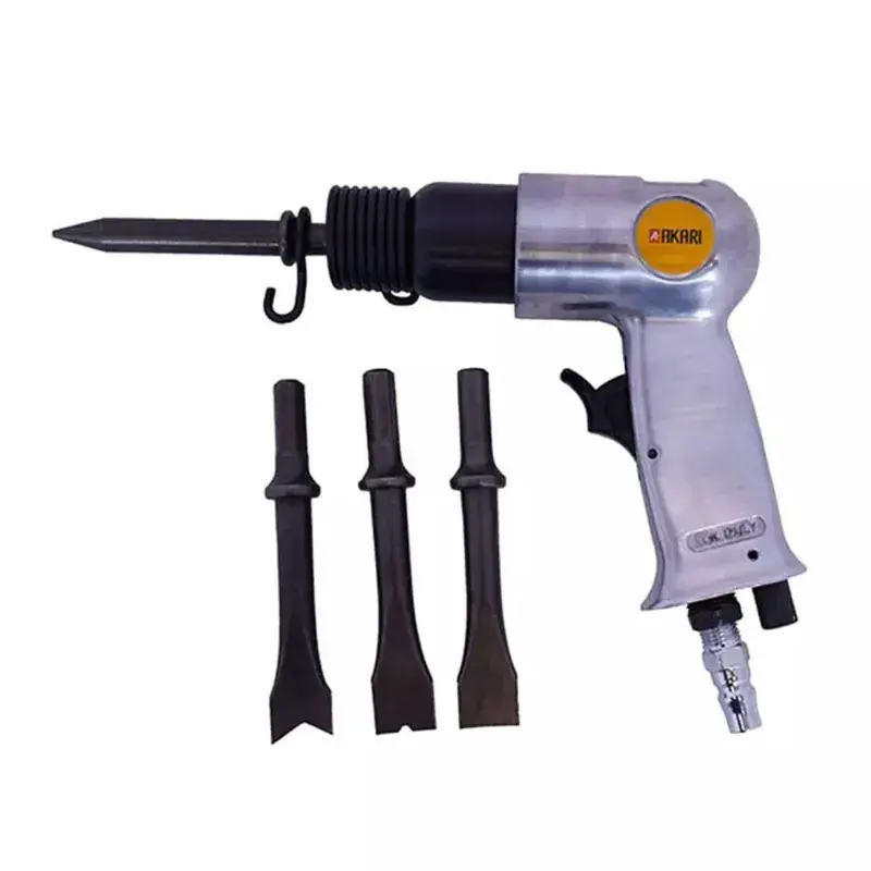Next Day Delivery Akari 150mm Round/Hex Air Hammer, 4500 BPM, 4CFM Air Consumption (AT-AH-150) 4.7
