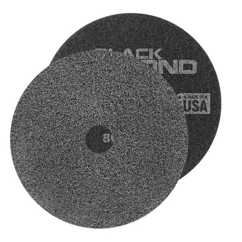New Release Black Diamond 800 Grit White Concrete & Natural Stone Floor Prep Pads (12" - 28" Round) - Case of 2