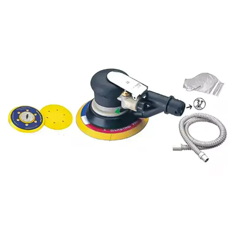 Akari 6 Inch Central Vacuum Air Sander, 10000 RPM Speed (AT-991LA) Time-Limited
