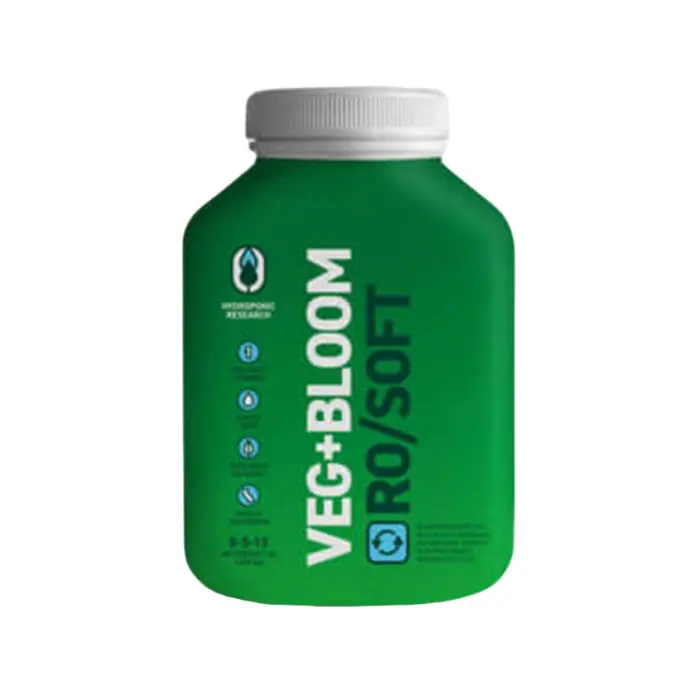 Original Hydroponic Research Veg+Bloom RO Soft Base One Part Powder Nutrient