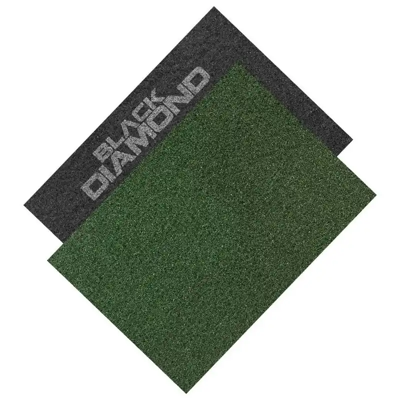 Top Pick Black Diamond 3000 Grit Green Concrete & Natural Stone Floor Prep Pads (Rectangular) - Case of 2