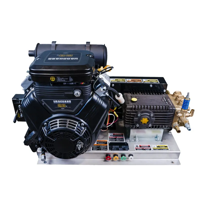 Mega Sale CleanFreak® Skid Mount 23 HP Vanguard Engine w/ 8.0 GPM General Pump Pressure Washer (Gas) - 3,500 PSI