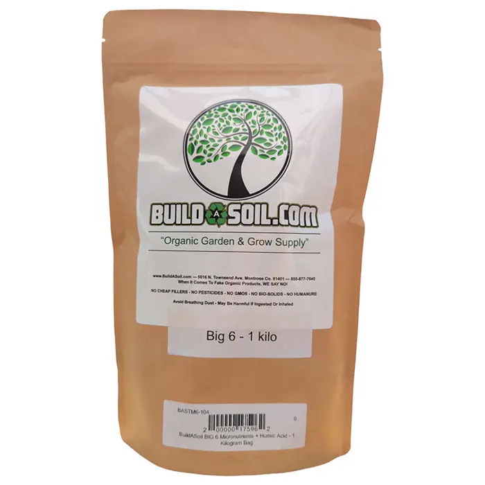 Time-Limited BuildASoil BIG 6 Micronutrients + Humic Acid