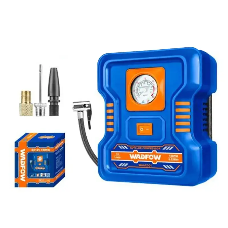 Wadfow 11 Bar (160 psi) Auto Air Compressor 12V (WAAC501) High Quality