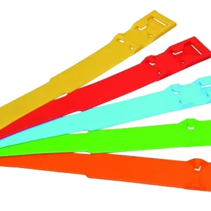 Ankle Strap Orange Plastic Pack 10 Blank Special Discount