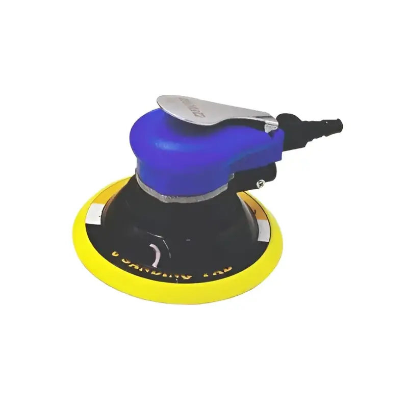 Best Seller Akari 5 Inch Non Vacuum Random Orbital Air Sander with 9500 RPM Speed (AT-8182)