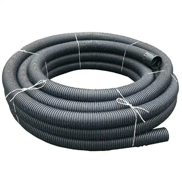 Bargain Land Drainage Pipe 80Mm (100M) Black