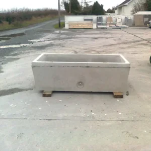 Concrete Water Trough Including Valve 150 Gallon (Bottom Fill) Shop Now
