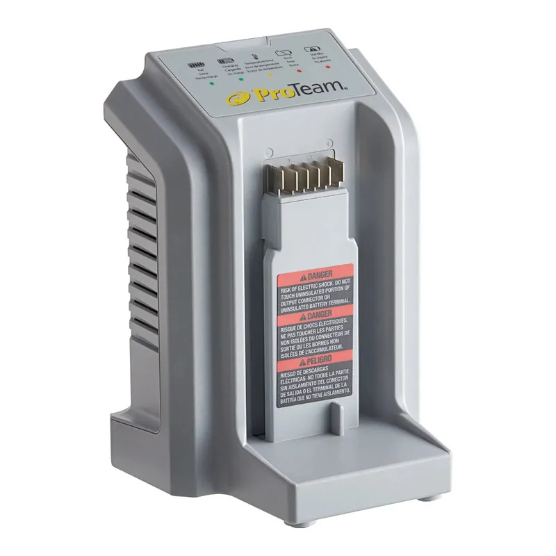60 Volt Li-ion Battery Charger (#107685) for ProTeam® GoFit™ Backpack Vacuums Get Yours