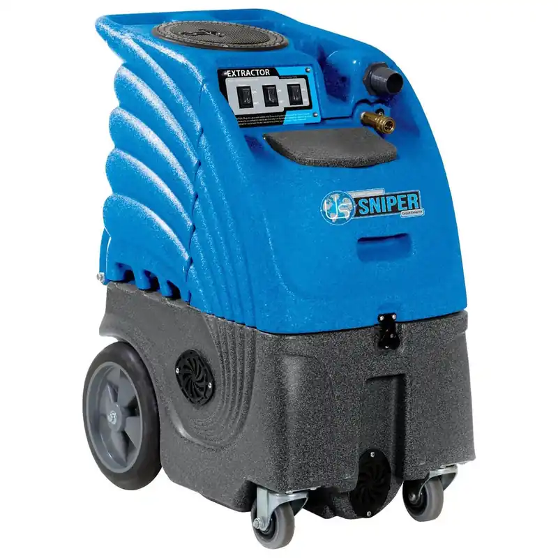 Affordable Sandia Sniper 100 PSI 6 Gallon Compact Carpet Extractor w/ Single 3-Stage Vac Motor (12" Wand & 15' Hose Sold Separately)