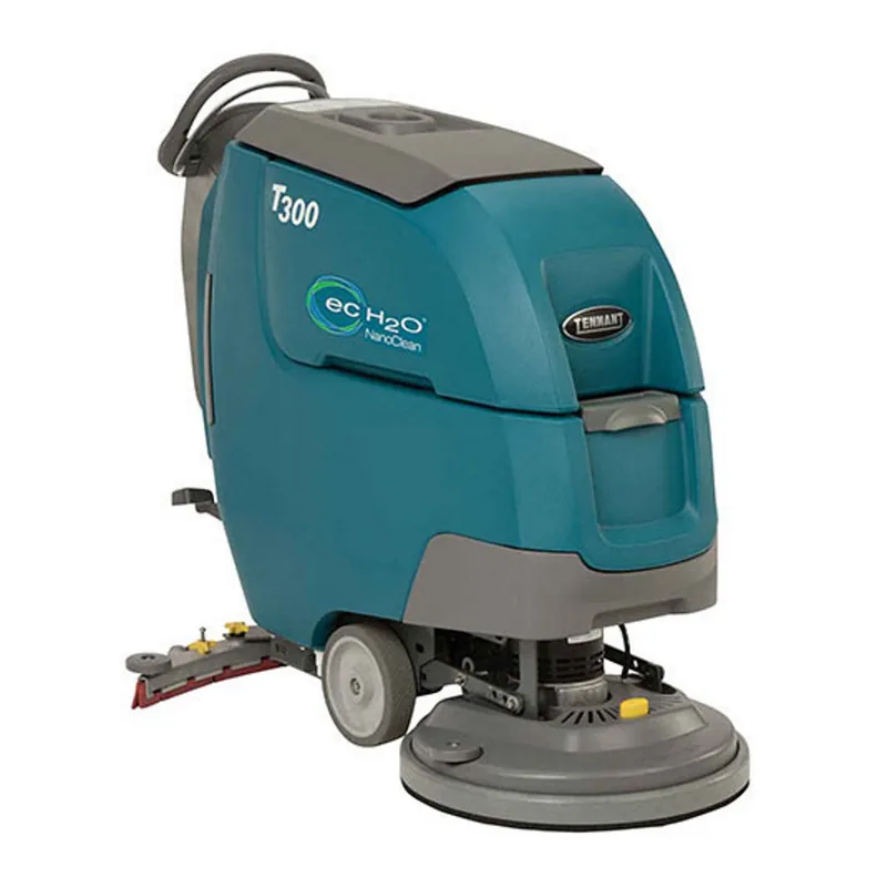Tennant® T300e 20" Walk Behind Automatic Floor Scrubber w/ Pad Driver (Pad Assist & Traction Drive Options) - 11 Gallons Viral