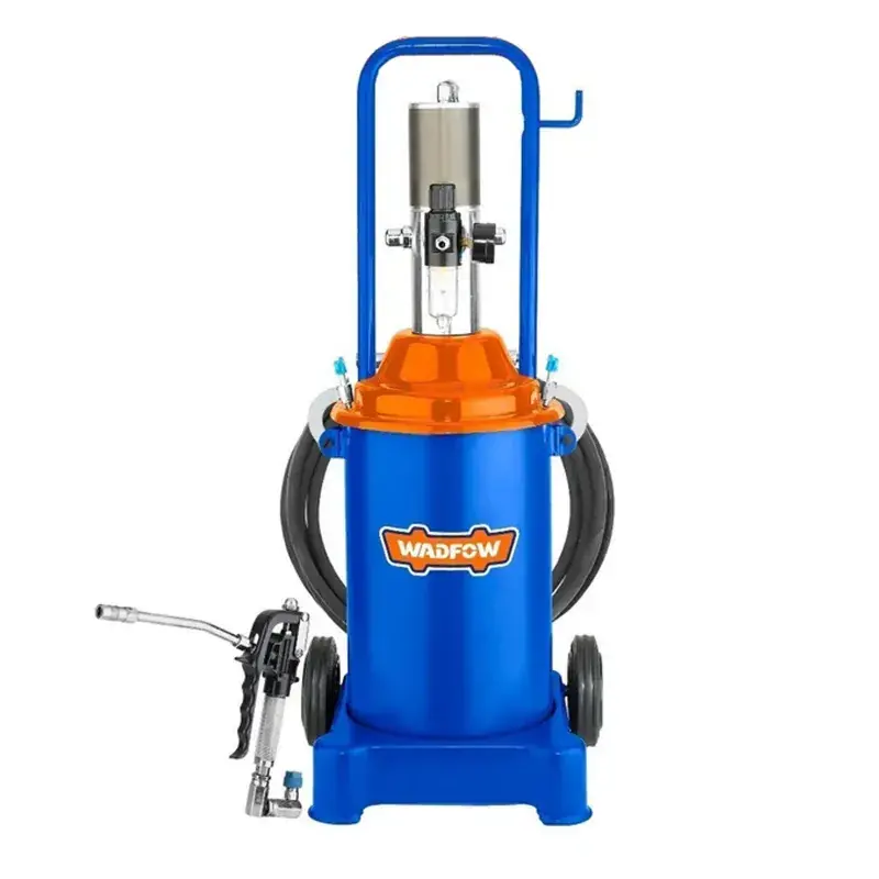 Wadfow 12 L Pneumatic Grease Dispenser With Wheels (WAL1A12) Order Now