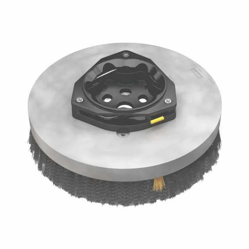 13" Standard Medium Poly Bristle Floor Scrubbing Brush (#1223989) for the Tennant® T500e Auto Scrubber - 2 Required Latest