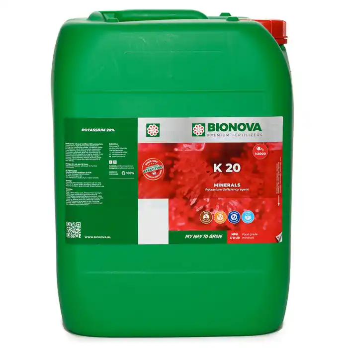 Bionova K 20 Potassium Mineral Additive Same Day Shipping