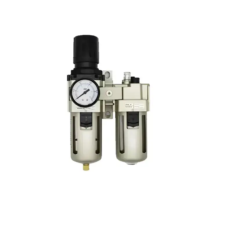 Warranty Included Akari 1/2 Inch FRL Unit With Gauge and Metal Guard (AC4010-04)