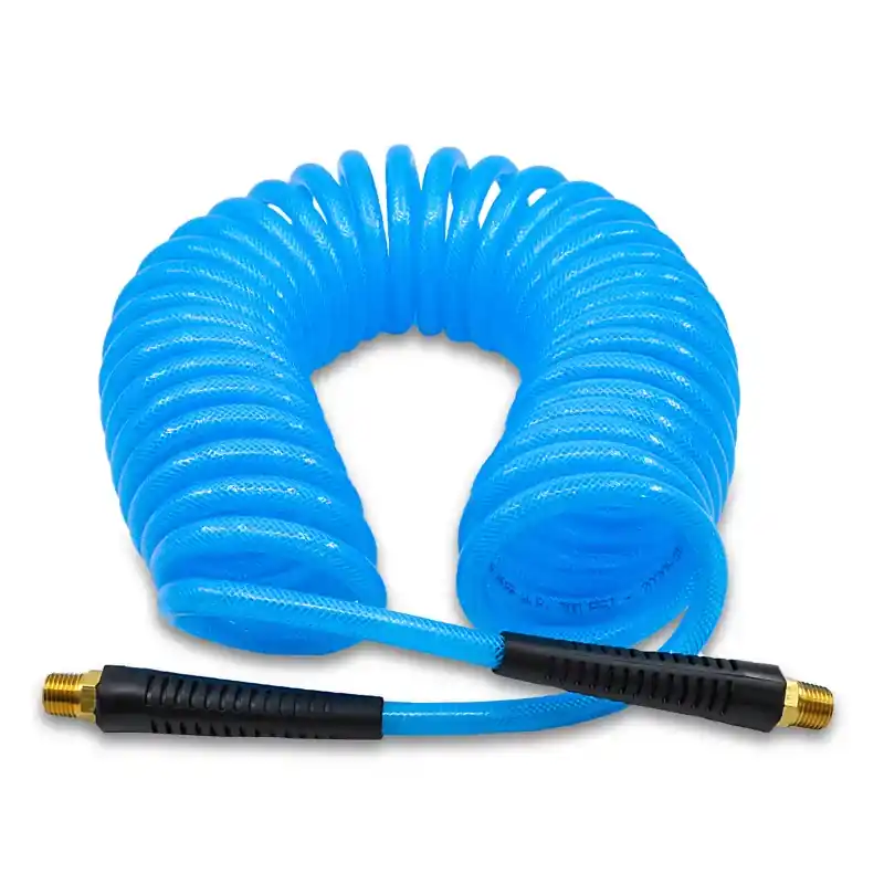 Zephyr Avagard 6 mm Braided Recoil Air Hose Pipe with Fittings, 8 Meters Long (PUBR0608) Low Price