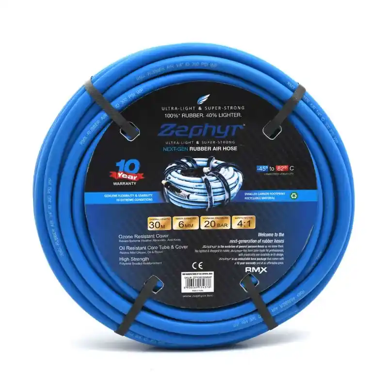 Zephyr 6mm Thick Air Hose Pipe, 30 mtr Long (ZA0630) Wholesale