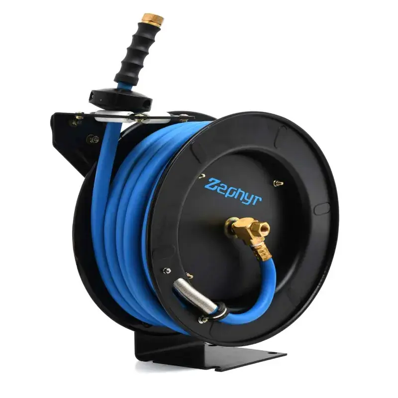Zephyr 10mm Diameter Air Hose Reel, 10 Meter Long (ZAR1010) Limited Time
