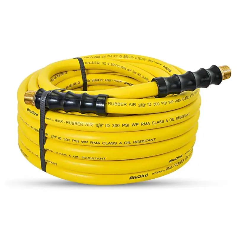 Genuine Zephyr 8mm x 30m Oilshield Rubber Air Hose with Fittings - 1-Year Warranty (OS0830)