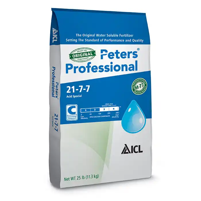 Direct From Factory Peters Professional 21-7-7 Acid Special Fertilizer, 25 lbs.