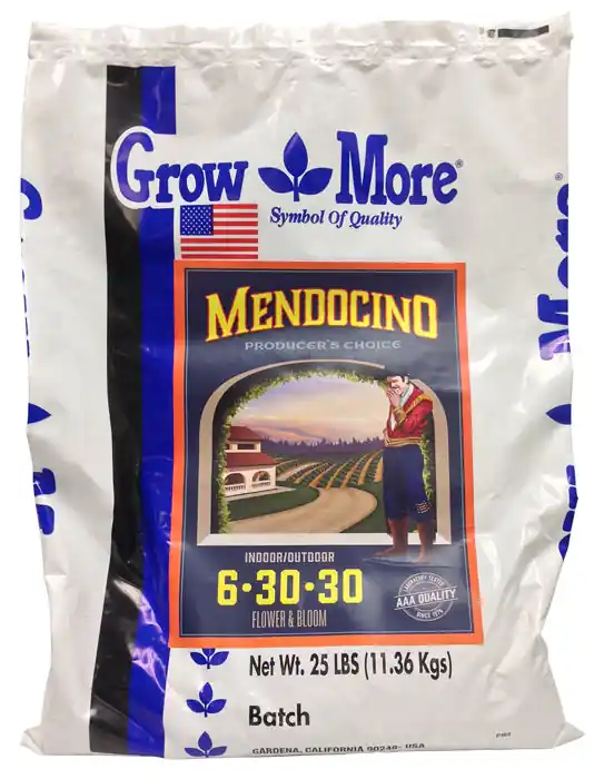 Grow More Mendocino Flower & Bloom 6-30-30, 25 lb. Sale