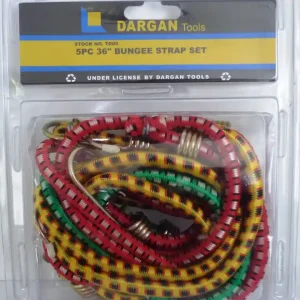 Handmade Dargan 5 Pce 36" Bungee Strap Set