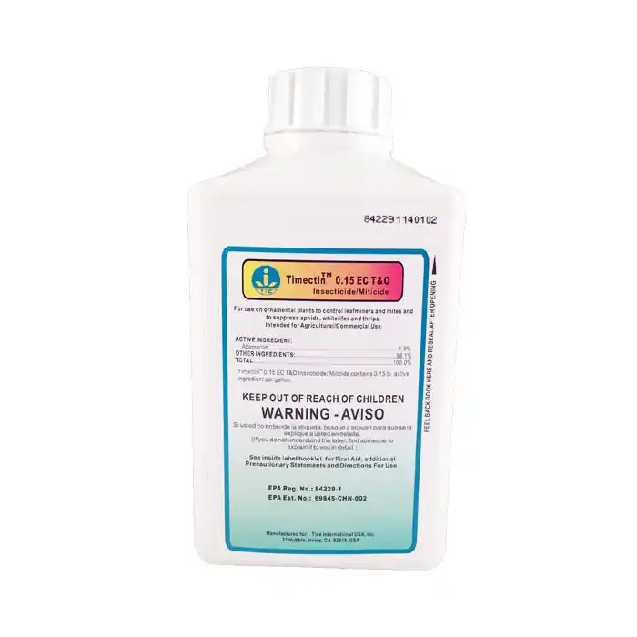 Warranty Included Tide Group Timectin .15 EC T&O Miticide, 1 Gallon
