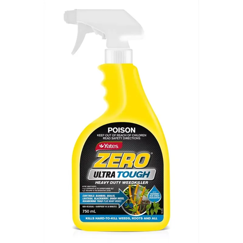 Yates Zero Ultra Tough Weed Killer 750mL RTU No Minimum Order