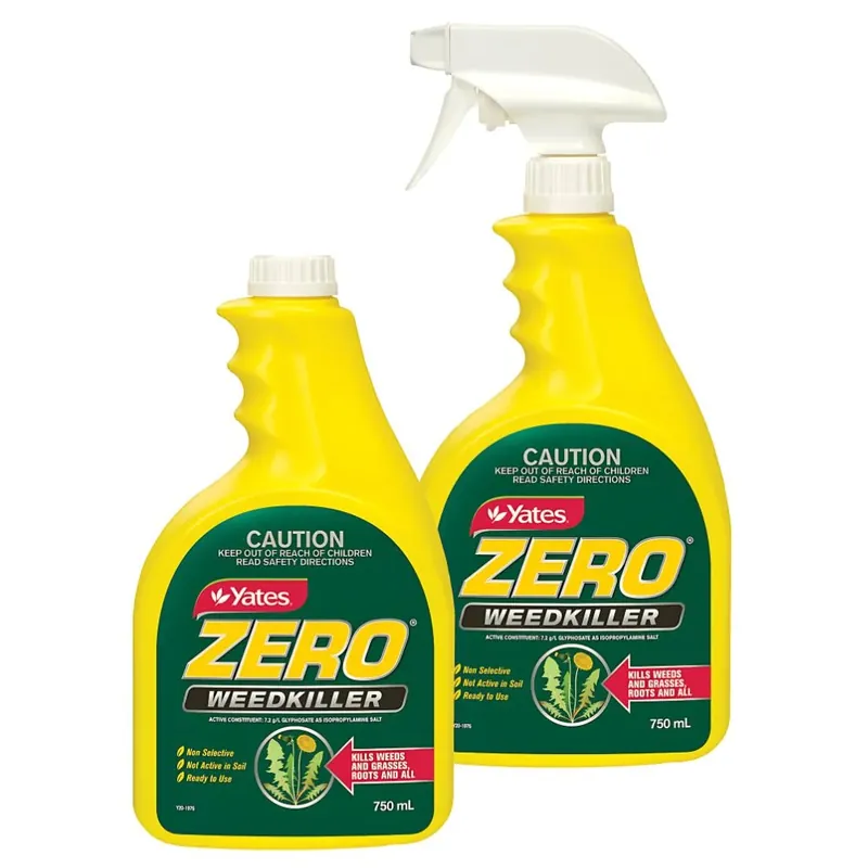 Exclusive Yates Zero Weedkiller Twin Pack 750mL RTU