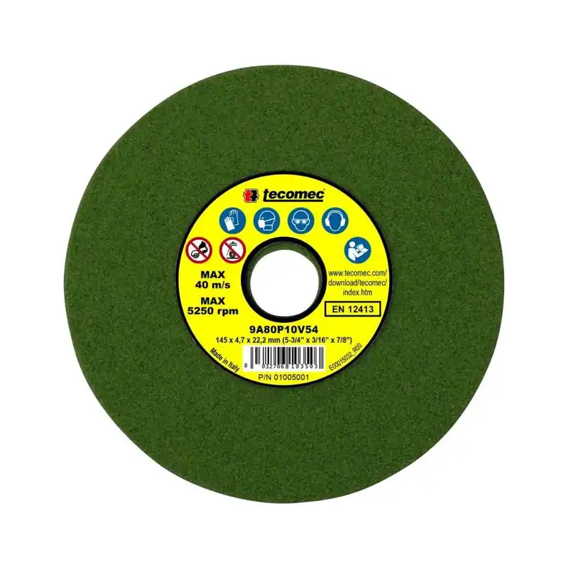 Tecomec 01005001 Grinding Wheel, 3/16" High Quality