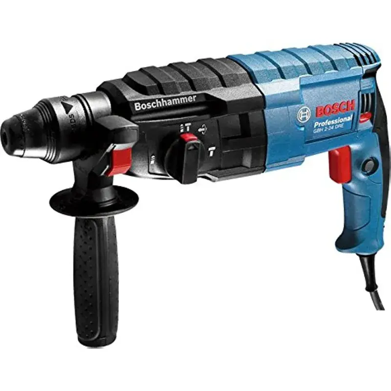Bosch 24 mm 790 Watt SDS Plus Rotary Hammer Drill, 930 RPM (GBH 2-24 DRE) Low Price