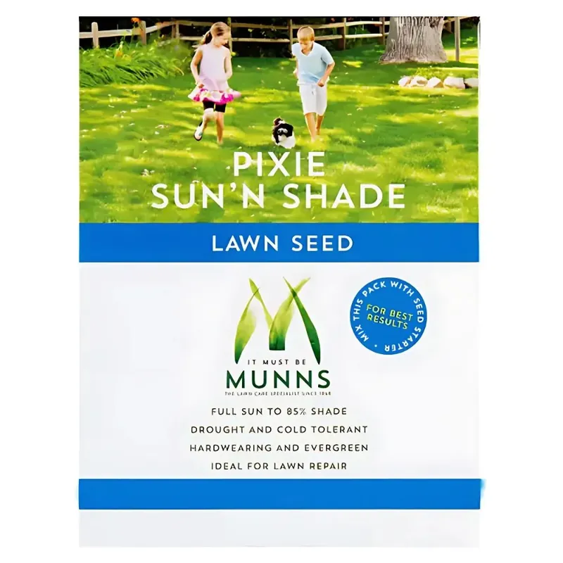 Wholesale Munns Pixie Sun & Shade Lawn Seed - 400gm